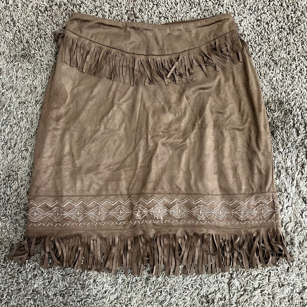 Scully Fringe Skirt